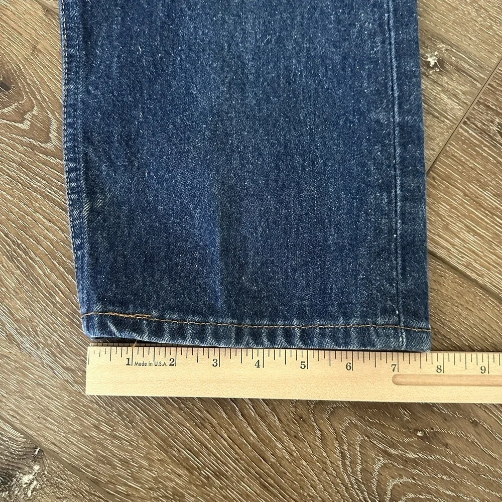 Vintage Levis 501XX Jeans Mens 36x31 Short Blue 90s Raw‎ Dark Denim 34x28
